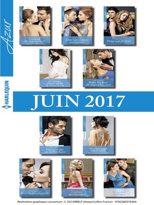 cover image of 10 romans Azur + 1 gratuit (n°3835 à 3844--juin 2017)
